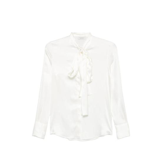 26FW 카미체리아 마짜렐리 블라우스 290 MARI A 1 WHITE