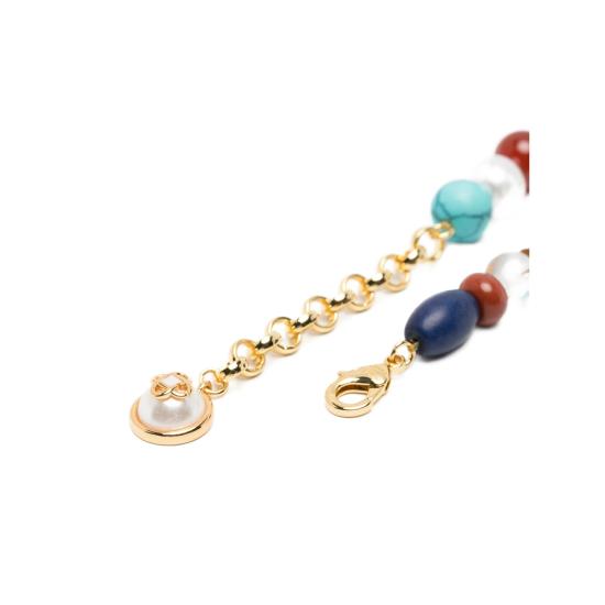 26FW 카사블랑카 네크리스 AW26 JW 431 01 MULTI GOLD - CASABLANCA