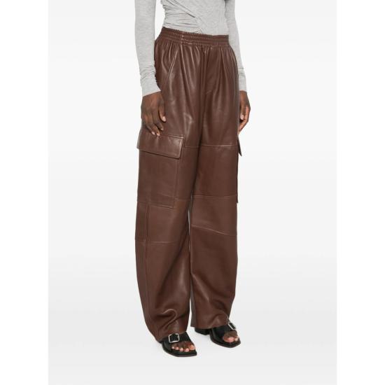26FW 페타르 페트로브 가죽 팬츠 PA02797 F26LP11 2101 BROWN - PETAR PETROV