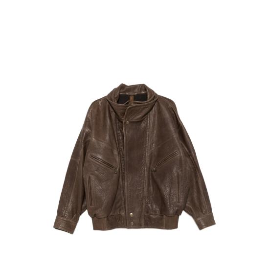 26FW 페타르 페트로브 가죽 자켓 JL01810 F26LJ6 6286 BROWN