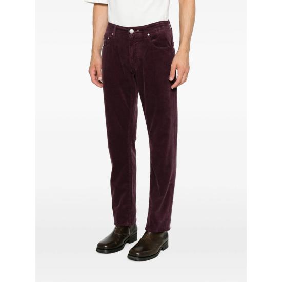 26FW 트라마로사 스트레이트 팬츠 MICHELANGELO V005 BORDE PURPLE - TRAMAROSSA