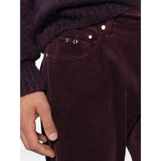 26FW 트라마로사 스트레이트 팬츠 MICHELANGELO V005 BORDE PURPLE - TRAMAROSSA