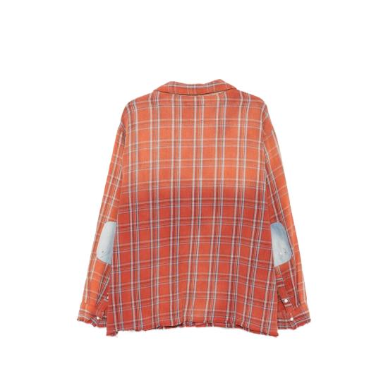 26FW 파운드 긴팔 셔츠 SR01012 0544 ORANGE BLUE - FOUND