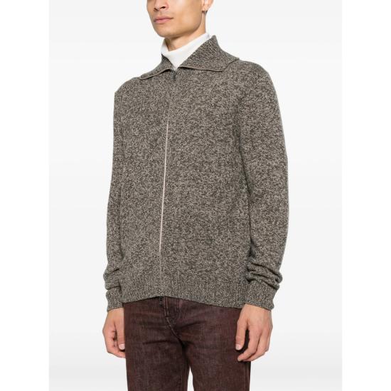 26FW 자노네 집업 니트 810356 ZN233 Z5566 GREY - ZANONE