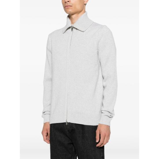 26FW 자노네 집업 니트 810356 ZN233 Z3339 GREY - ZANONE