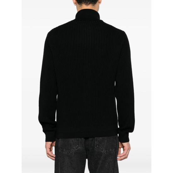26FW 자노네 집업 니트 810305 ZQ200 Z0015 BLACK - ZANONE