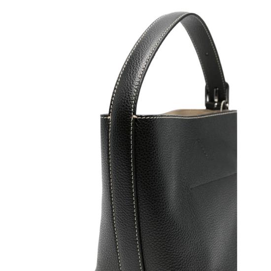 26FW 토템 숄더백 263 WAL0139 LE0030 001 BLACK - TOTEME