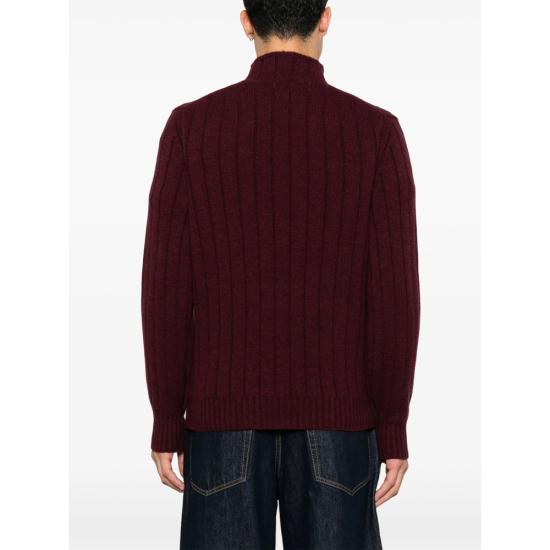 26FW 브루넬로 쿠치넬리 니트웨어 M22506004 C9763 PURPLE - BRUNELLO CUCINELLI