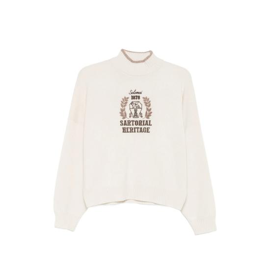 26FW 브루넬로 쿠치넬리 스웨터 M12722204 CDW71 NEUTRALS