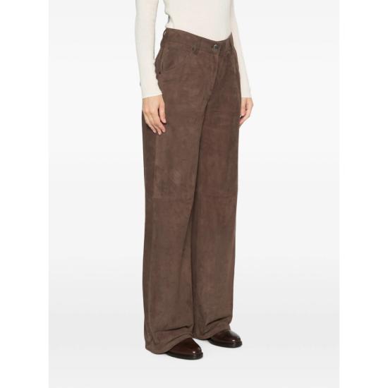 26FW 브루넬로 쿠치넬리 스트레이트 팬츠 M0CLFP9187 C1129 BROWN - BRUNELLO CUCINELLI