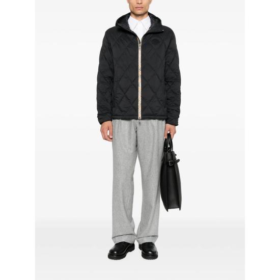 26FW 버버리 숏패딩 8130335 HESCOTT A1189 BLACK - BURBERRY