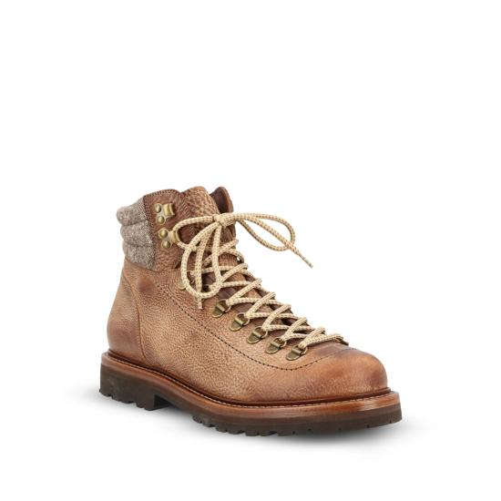 26FW 브루넬로 쿠치넬리 스니커즈 MZURCCS890 CUX81 BROWN - BRUNELLO CUCINELLI
