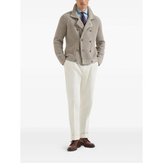 26FW 브루넬로 쿠치넬리 가디건 M22506206 C9756 NEUTRALS - BRUNELLO CUCINELLI