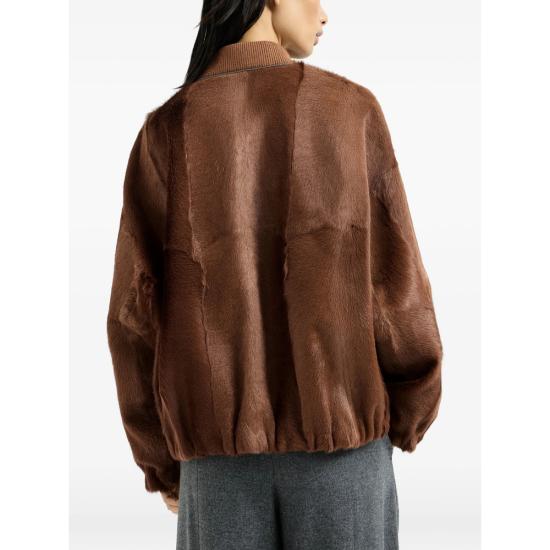 26FW 브루넬로 쿠치넬리 무스탕 MPCKK3003 C9996 BROWN - BRUNELLO CUCINELLI