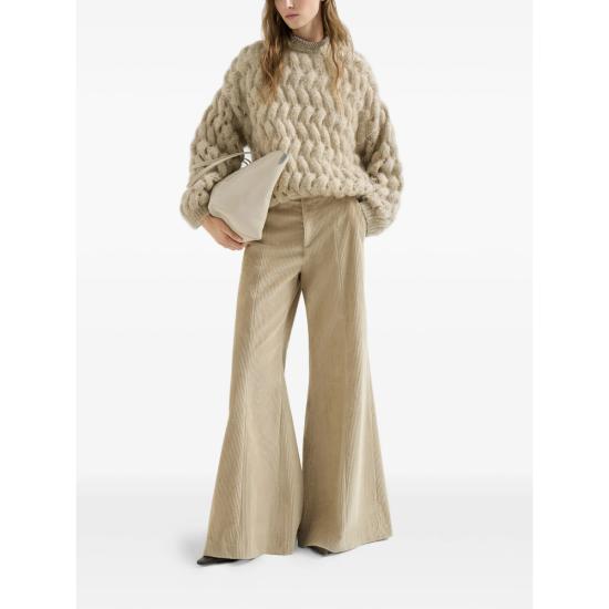 26FW 브루넬로 쿠치넬리 스웨터 MNT347520 CMG59 NEUTRALS - BRUNELLO CUCINELLI