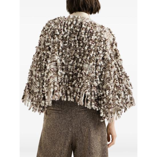 26FW 브루넬로 쿠치넬리 스웨터 MNDR17106 CUG24 NEUTRALS BROWN - BRUNELLO CUCINELLI