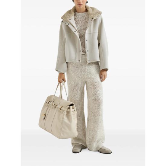 26FW 브루넬로 쿠치넬리 트레이닝/조거 팬츠 MFA790199 C9984 NEUTRALS - BRUNELLO CUCINELLI