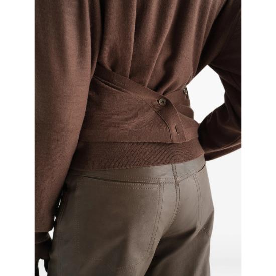 26FW 르메르 가디건 PO0056 LK1063 BR310 BROWN - LEMAIRE
