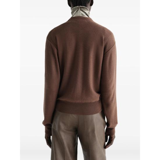 26FW 르메르 가디건 PO0056 LK1063 BR310 BROWN - LEMAIRE
