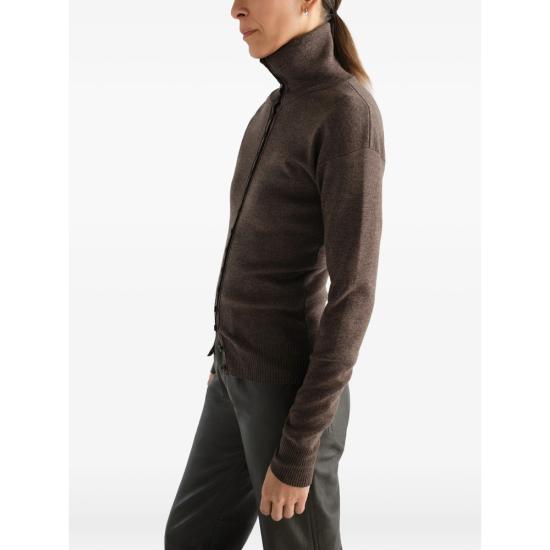 26FW 르메르 가디건 PO0047 LK1070 BR538 BROWN - LEMAIRE