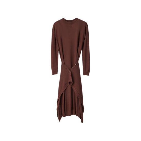 26FW 르메르 롱 원피스 DR1180 LK1063 RE401 BROWN