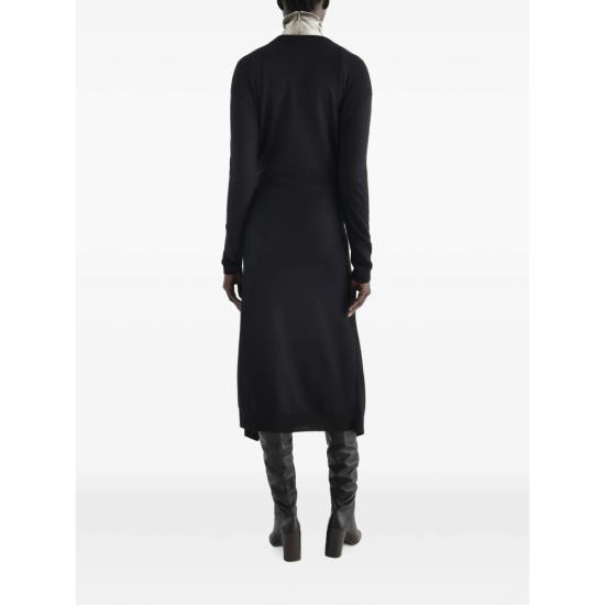 26FW 르메르 롱 원피스 DR1180 LK1063 BK999 BLACK - LEMAIRE