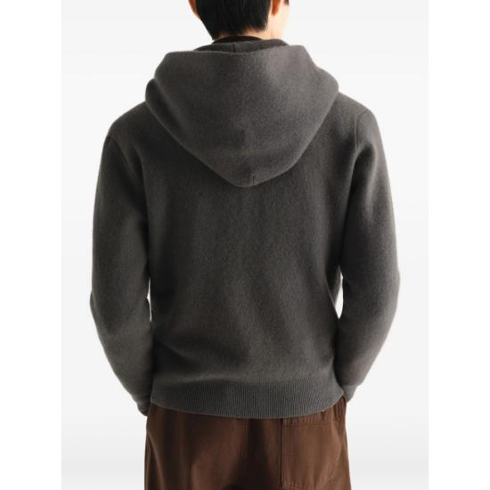 26FW 르메르 스웨터 캐시미어 후드 스웨터 캐시미어 후드 PO0043 LK1062 BK502 GREY - LEMAIRE