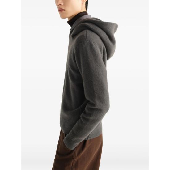 26FW 르메르 스웨터 캐시미어 후드 스웨터 캐시미어 후드 PO0043 LK1062 BK502 GREY - LEMAIRE