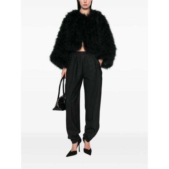 26FW 이브살로몬 무스탕 27WAC30446PLUX A8246 BLACK - YVES SALOMON