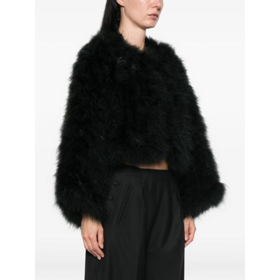 26FW 이브살로몬 무스탕 27WAC30446PLUX A8246 BLACK - YVES SALOMON