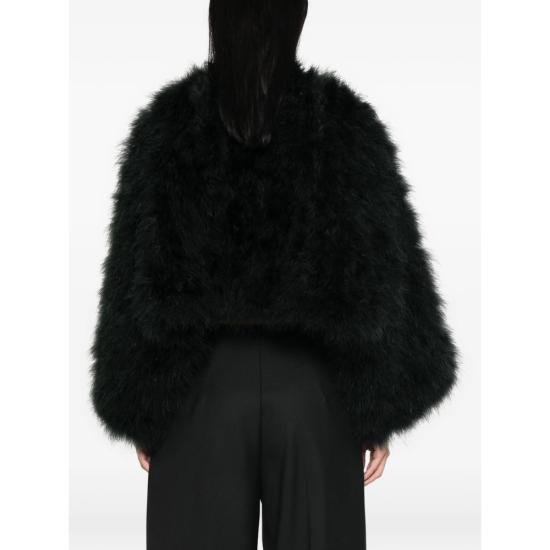 26FW 이브살로몬 무스탕 27WAC30446PLUX A8246 BLACK - YVES SALOMON