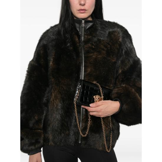 26FW 베르사체 크로스백 1A10501 1023359 1B00V BLACK - VERSACE
