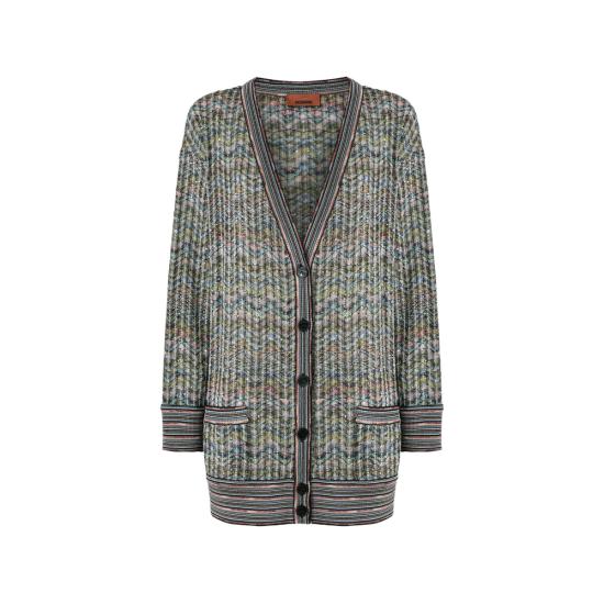 26FW 미소니 가디건 DS26WM0N BC006D SMSPW GREEN BLUE