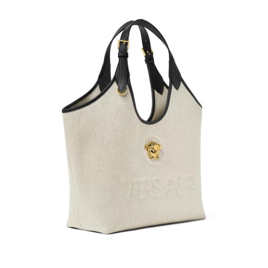 26FW 베르사체 토트백 1A03494 1022210 2K86V NEUTRALS BLACK - VERSACE