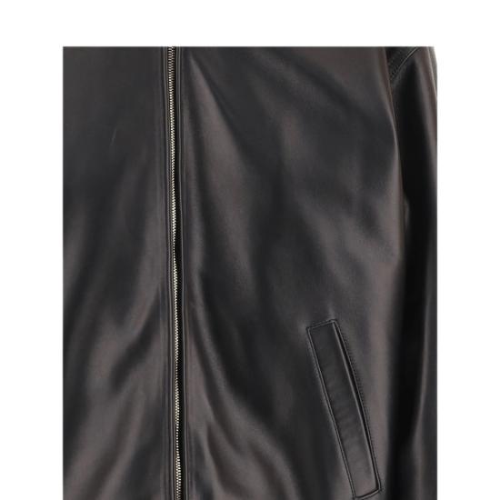 26FW 다크파크 가죽 자켓 WJA34 LTP04 0099 BLACK - DARKPARK