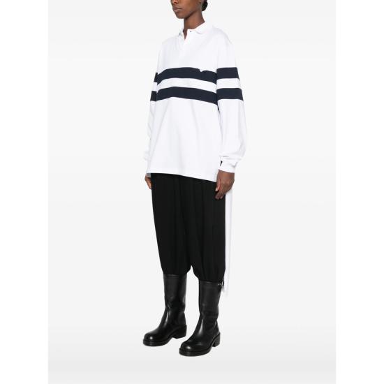 26FW 다크파크 폴로 티셔츠 WJE37 JER06 0103 WHITE BLUE - DARKPARK