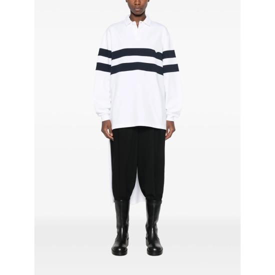26FW 다크파크 폴로 티셔츠 WJE37 JER06 0103 WHITE BLUE - DARKPARK