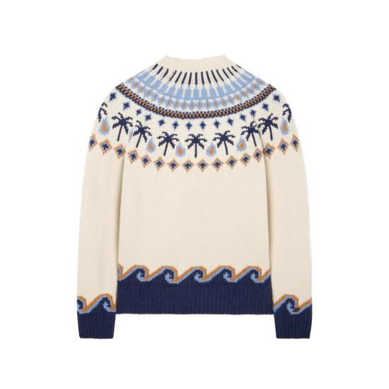 26FW 알라누이 니트웨어 LMHE016E26KN I001 0446 NEUTRALS BLUE - ALANUI
