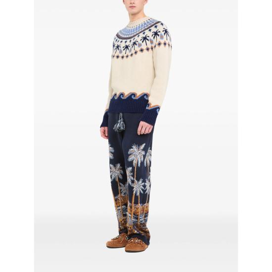 26FW 알라누이 니트웨어 LMHE016E26KN I001 0446 NEUTRALS BLUE - ALANUI