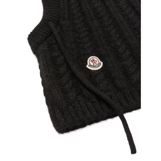 26FW 몽클레어 바라클라바 N0403 3G000 27 999 BLACK - MONCLER