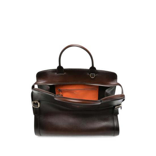 26FW 산토니 토트백 UIBBA3110DB HVPLT50 BROWN - SANTONI
