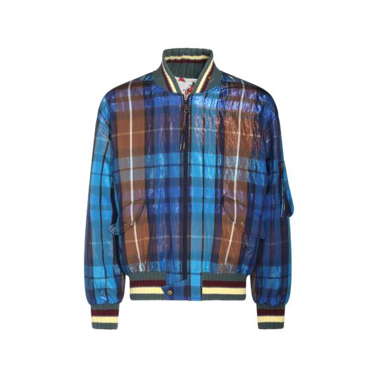 26FW 비비안웨스트우드 봄버 자켓 3304000T C009W O102 BLUE BROWN