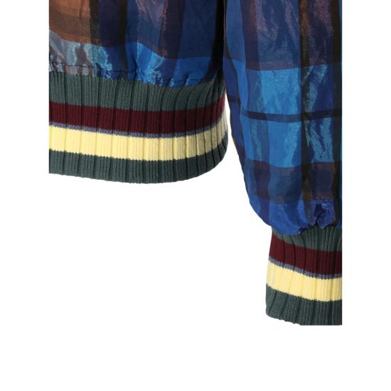 26FW 비비안웨스트우드 봄버 자켓 3304000T C009W O102 BLUE BROWN - VIVIENNE WESTWOOD
