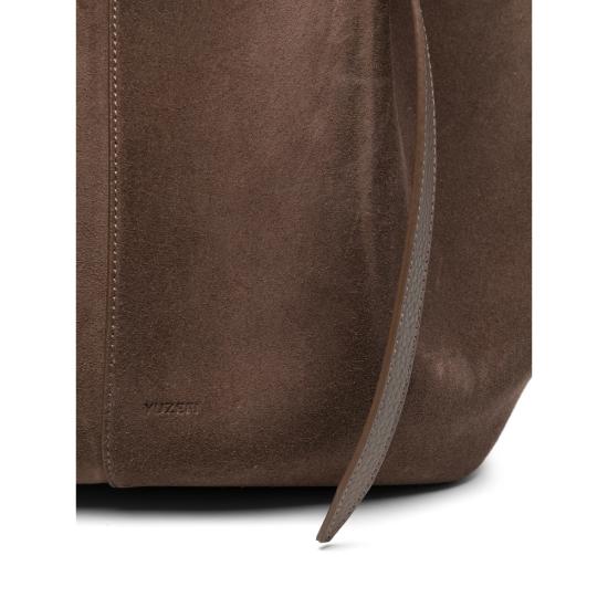 26FW 유제피 숄더백 XL MOCHI SUEDE NUTME BROWN - YUZEFI