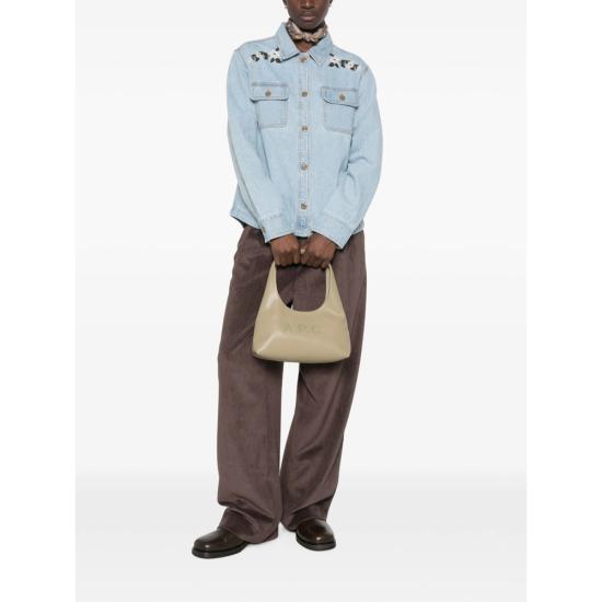 26FW 아페쎄 베이비 니논 숄더백 PUAAT F67027 KBC NEUTRALS - A.P.C.