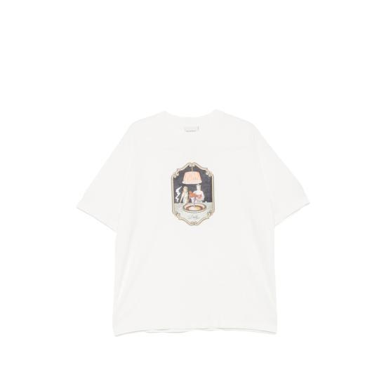 26FW 드롤드무슈 탑 TS355 CO002 OFFWH WHITE