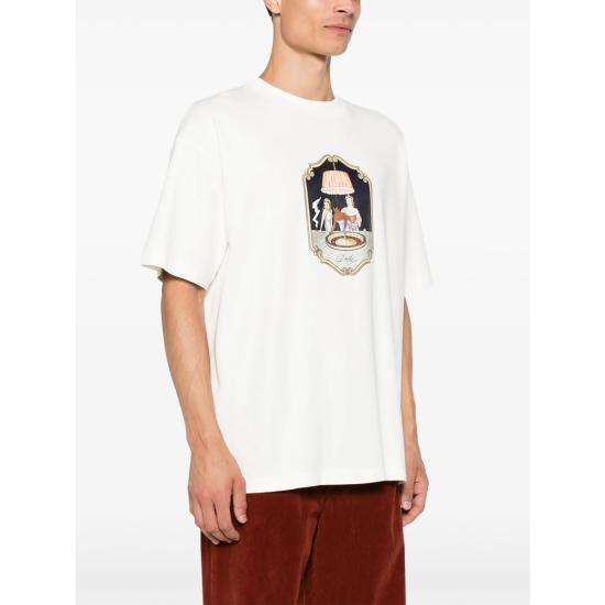 26FW 드롤드무슈 탑 TS355 CO002 OFFWH WHITE - DROLE DE MONSIEUR