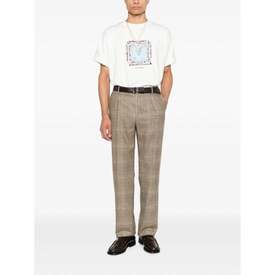 26FW 드롤드무슈 탑 TS343 CO002 OFFWH WHITE SILVER - DROLE DE MONSIEUR