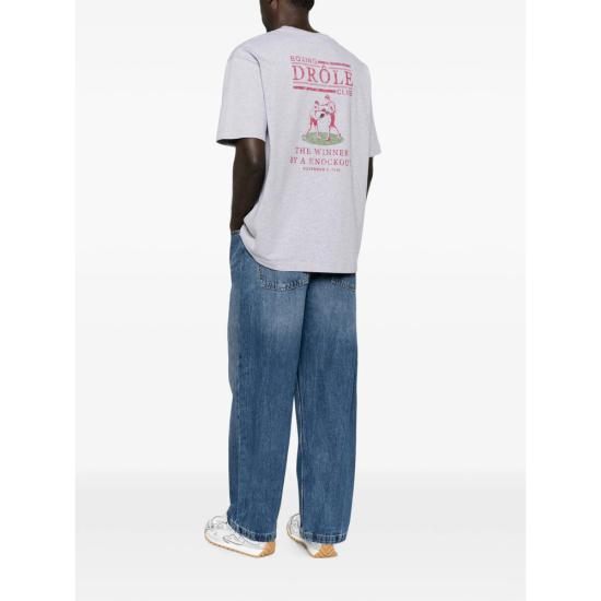 26FW 드롤드무슈 탑 TS342 CO248 HEGRE GREY - DROLE DE MONSIEUR