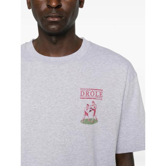 26FW 드롤드무슈 탑 TS342 CO248 HEGRE GREY - DROLE DE MONSIEUR